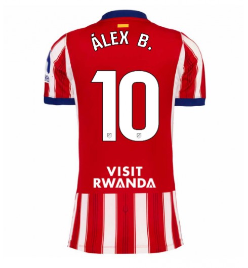 Atletico Madrid Alex Baena #10 Hjemmedrakt Dame 2026-27 Korte ermer Atletico Madrid Alex Baena #10 Hjemmedrakt Dame 2026-27 Korte ermer